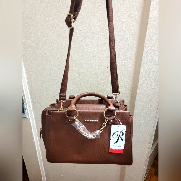New Rampage Brown Handbag - Picture 1 of 10